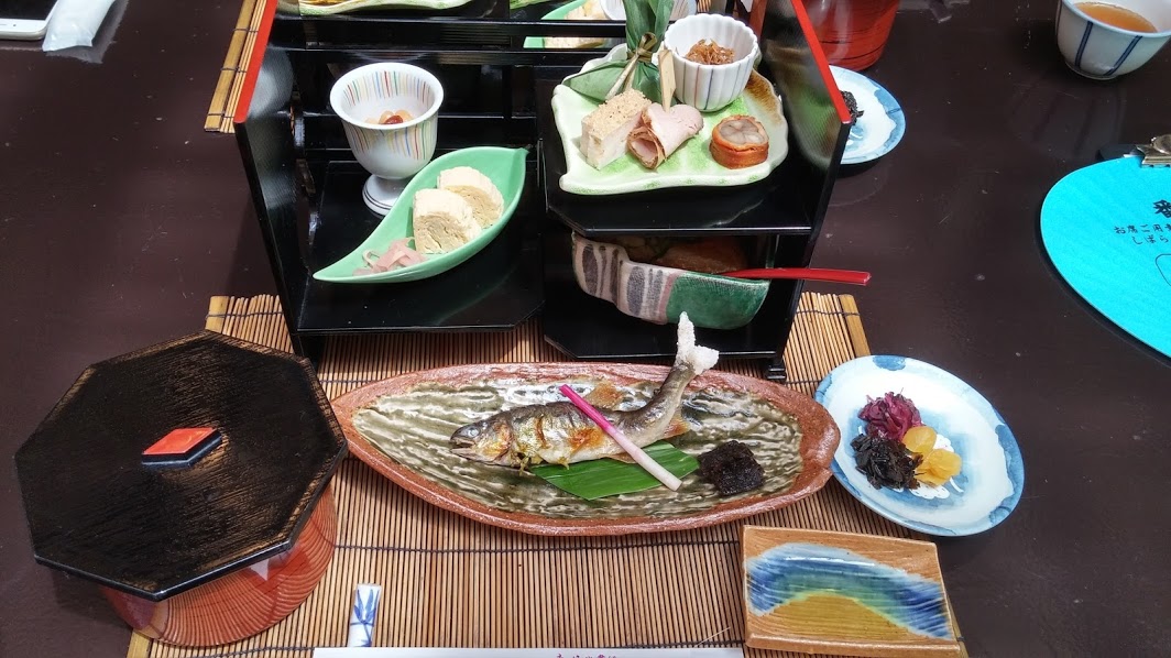 Treasure Box of Kaiseki Ryouri at Hirobun in Kibune