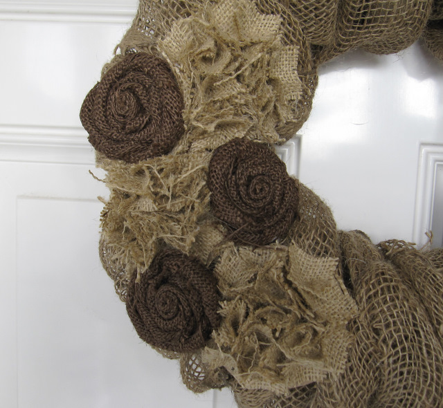 burlap wreath 2