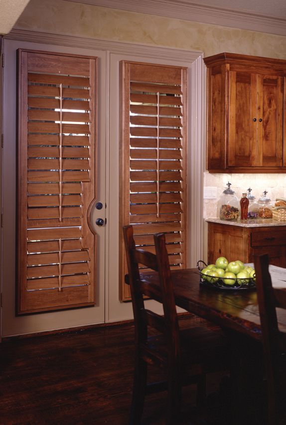 french doors shutters