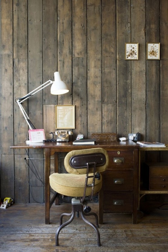 Trendy Home Offices That Are Surprisingly Functional,Modern Simple Bedroom Lighting Design