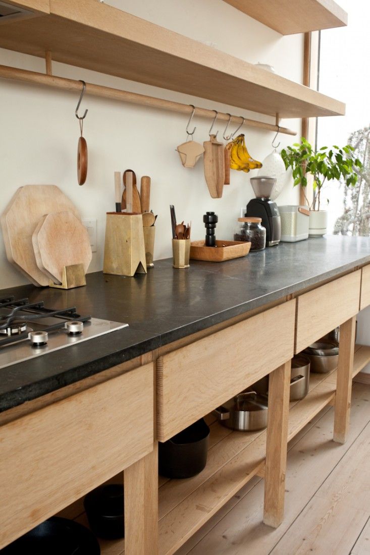 kitchen wood hanging objects