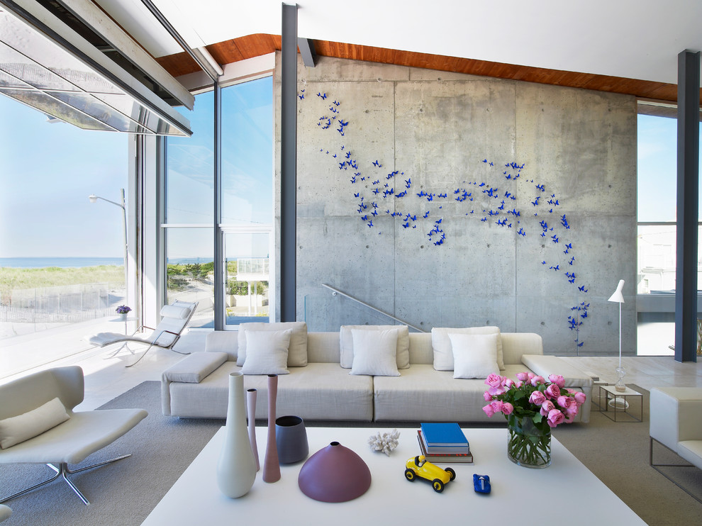 3D wall art brings the interior alive! [Design: West Chin Architects & Interior Designers]