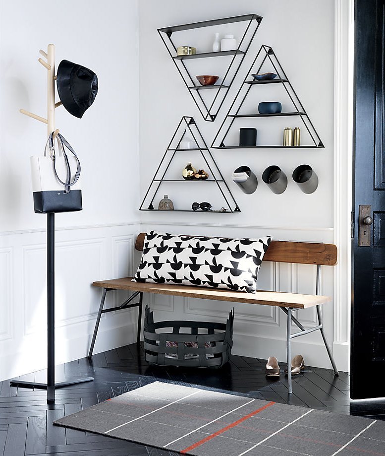 A-frame shelves from CB2