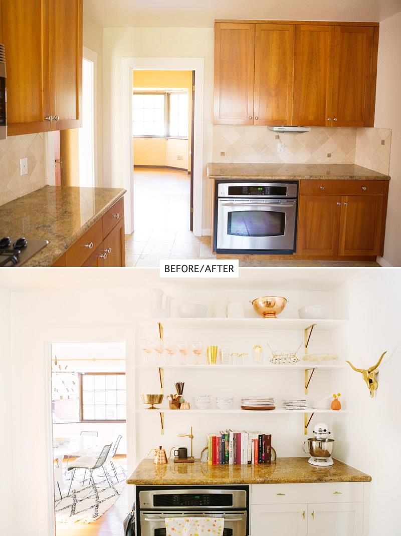 A kitchen gets a bright update via A House in the Hills