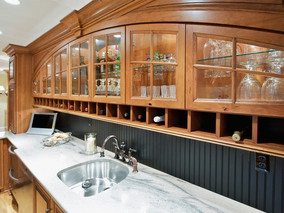 Fabulous gray beadboard backsplash