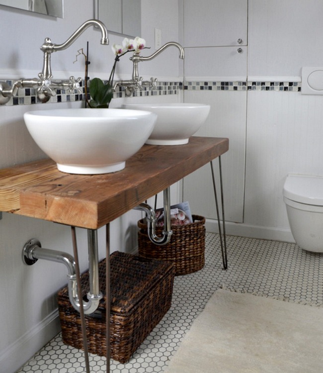 13 Crazy Creative DIY  Bathroom  Vanities 