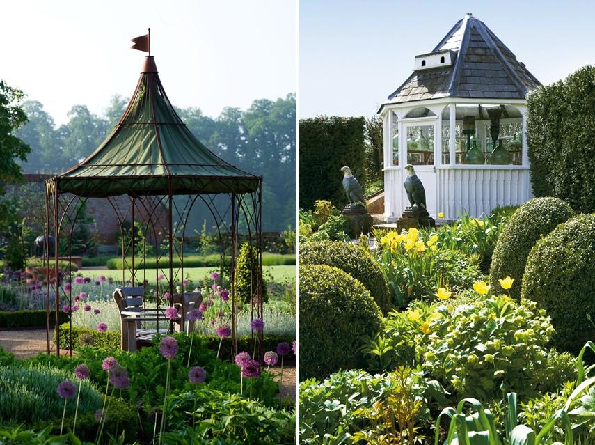 Charming gazebo structures for the garden