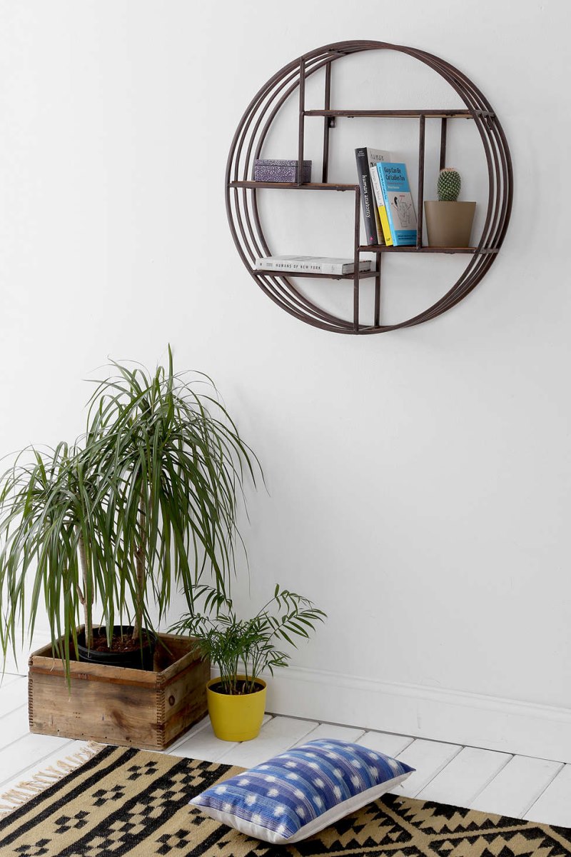 Circular wall shelf from Urban Outfitters