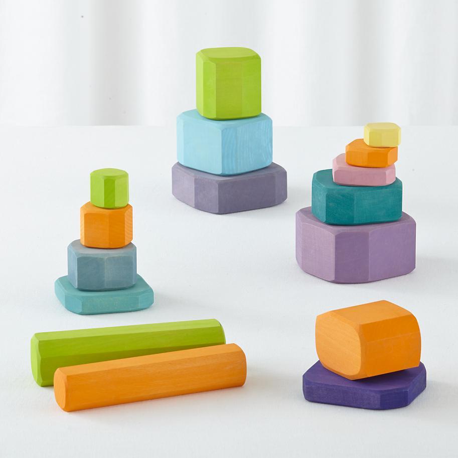 Colorful blocks from The Land of Nod