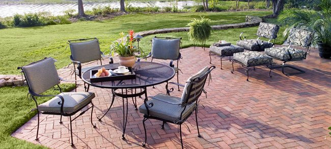 DIY paver patio from Lowe's