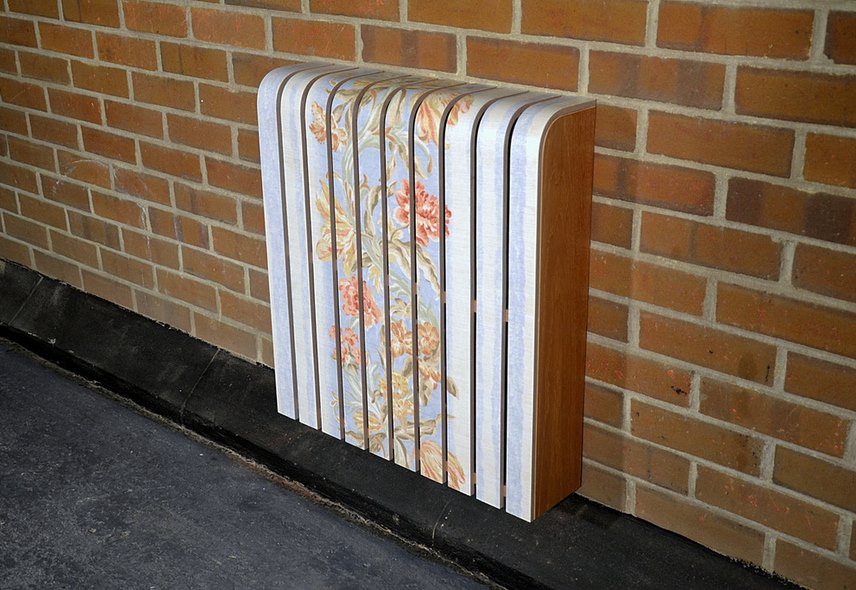 Fabric radiator covers by Jason Muteham