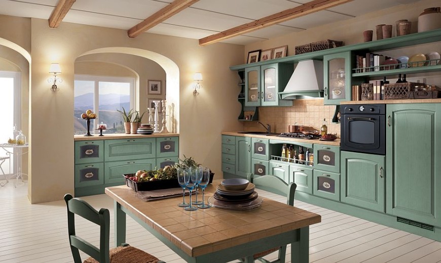 14 Dreamy Italian Kitchens Laced with Refined Traditional Charm
