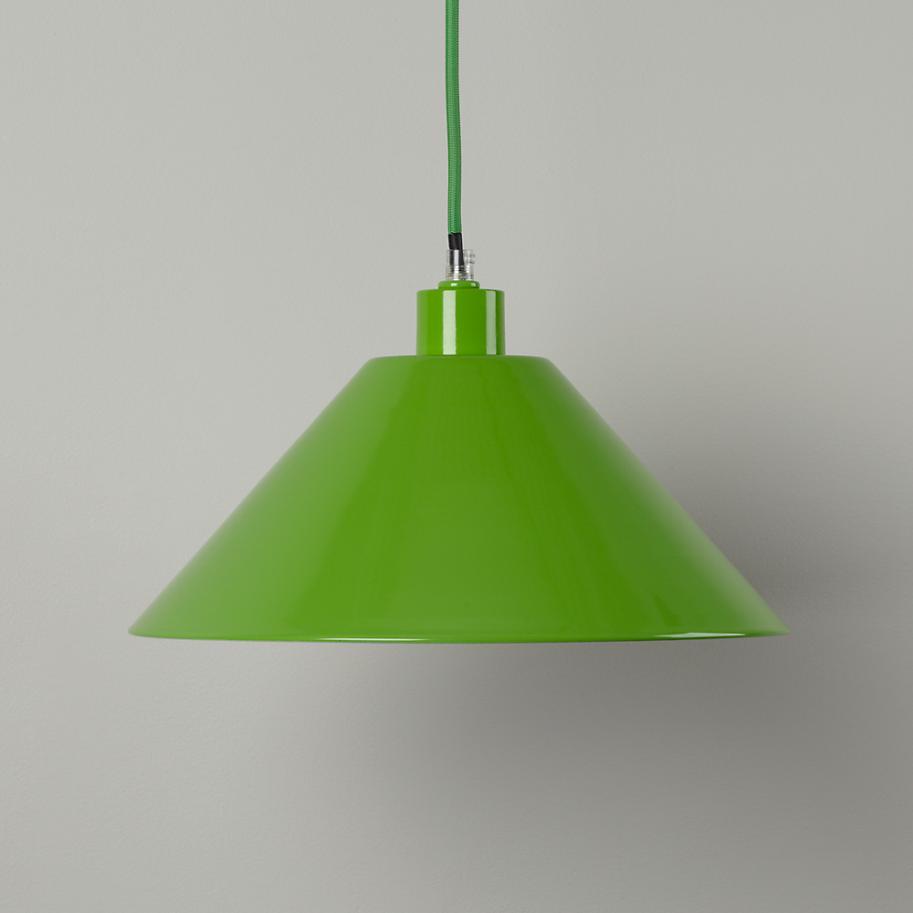 Green pendant light from The Land of Nod