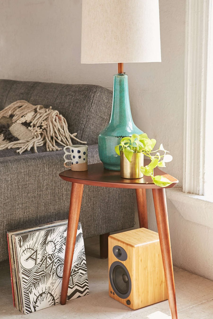 Midcentury-style side table from Urban Outfitters