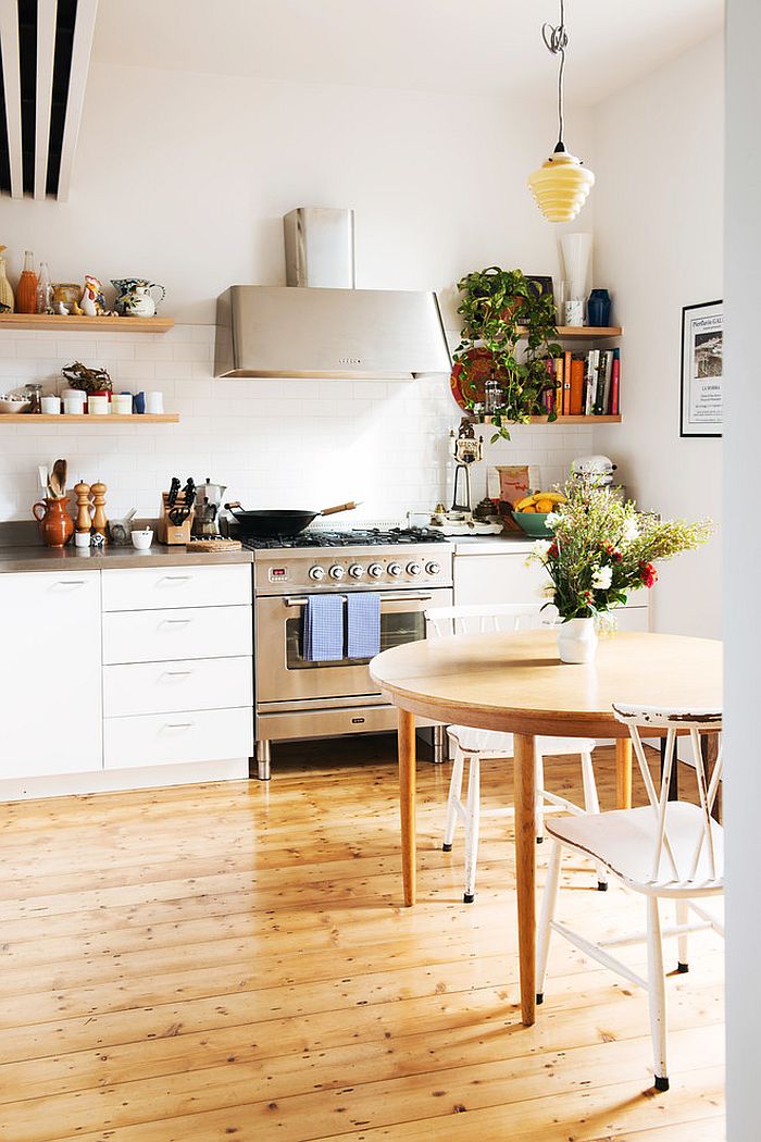 Small Scandinavian kitchen design idea [Design: Nest Architects]