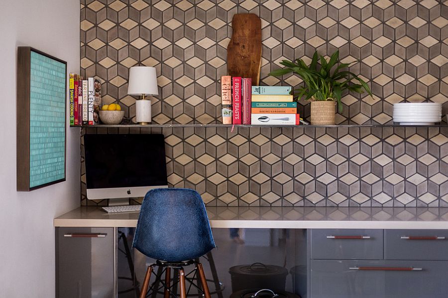 Turn a corner in the kitche into a productive workspace
