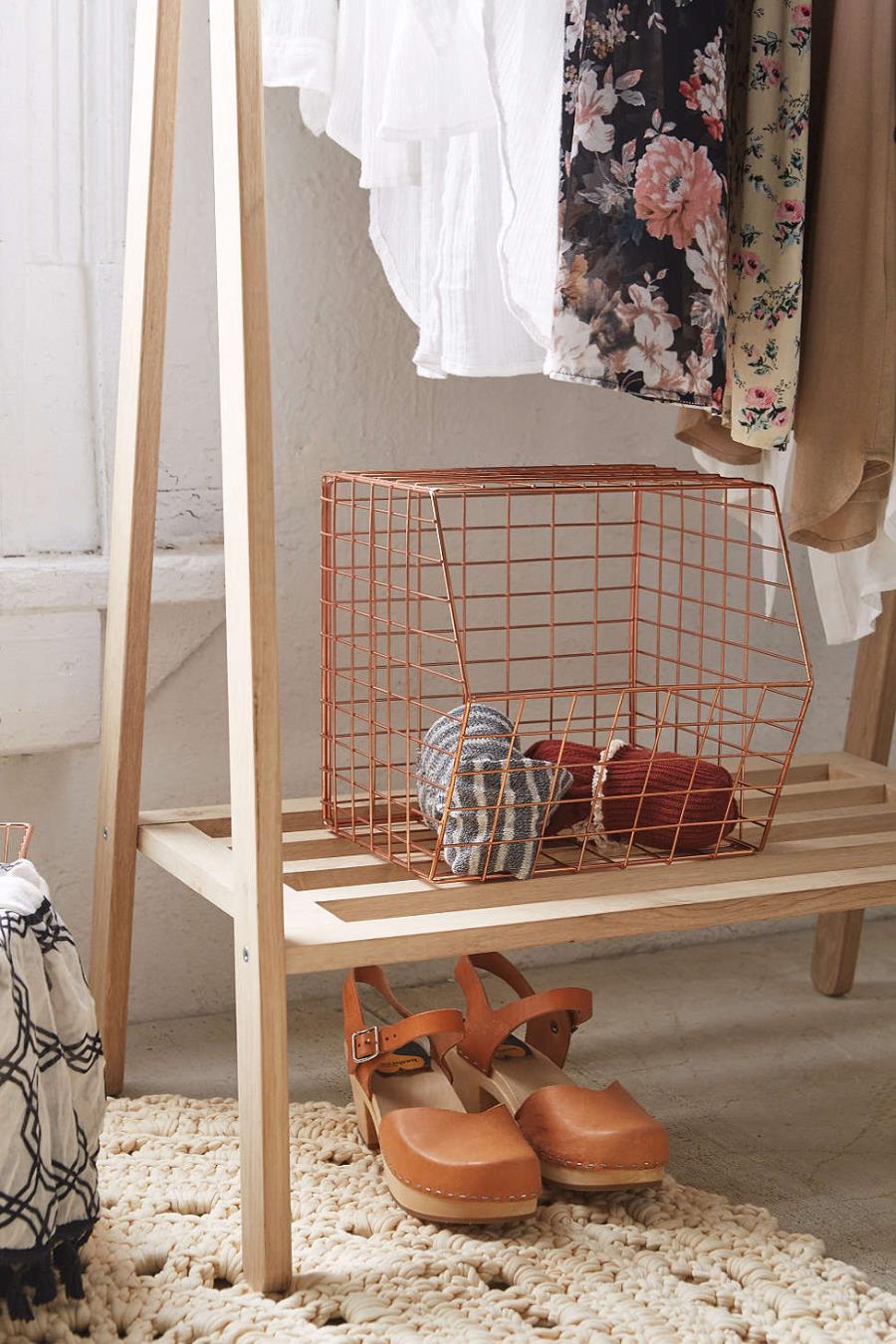 Wire storage shelf from Urban Outfitters