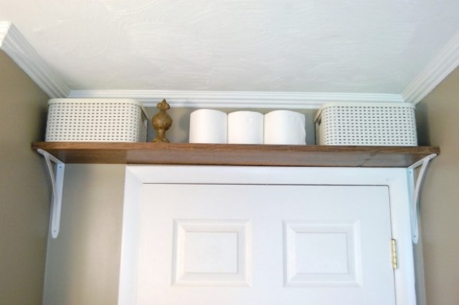 above door shelving bathroom storage 13