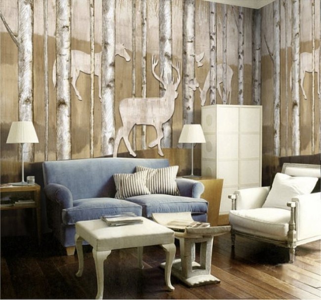 15 Impressive Wall Mural Ideas That Bring the Outdoors In Decoist
