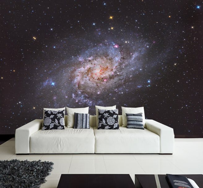 Captivating wall mural for those who love the cosmos