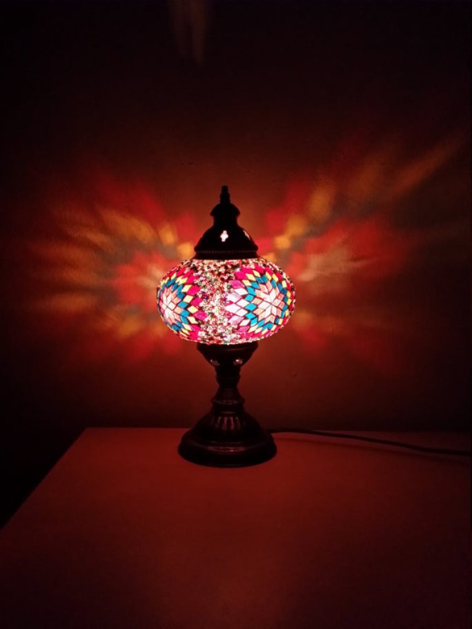 stained glass lamp 13