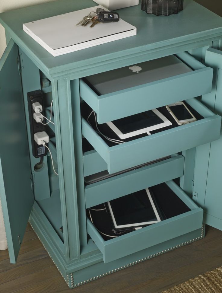 Smart bedroom storage solution with ample drawers