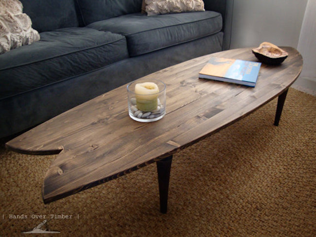 surfboard coffee table 19