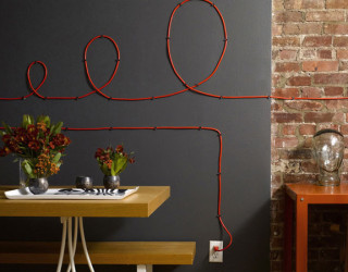 Turn Your Unsightly Wire Cables and Cords into Wall Art