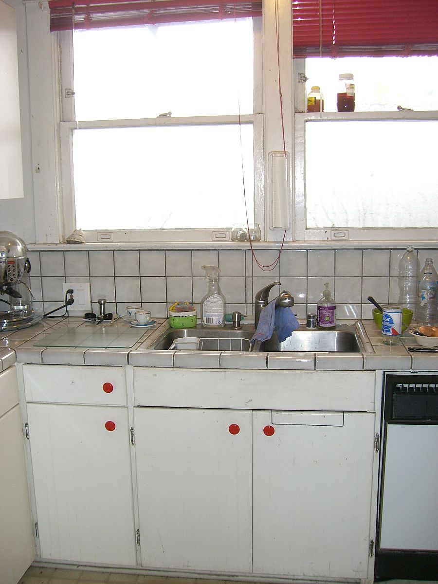 A look at the kitchen before renovation