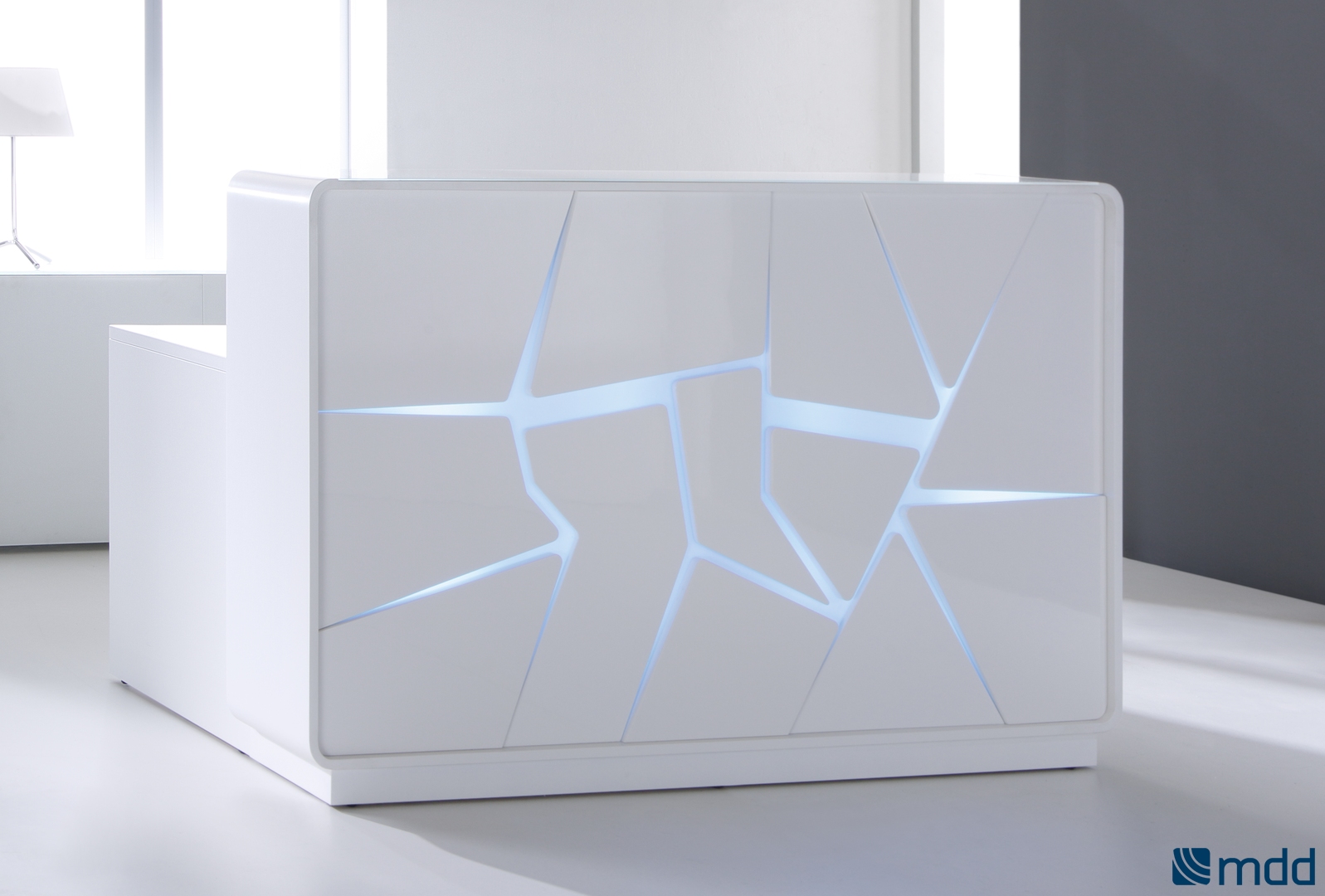 Arctic Summer reception desk