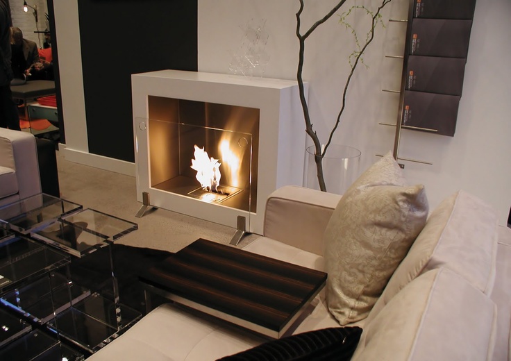 Aspect Modern Ventless Designer Fireplace from Ecosmart Fire