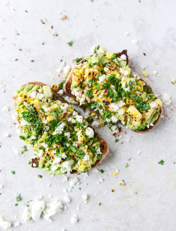 Avocado toast by How Sweet It Is