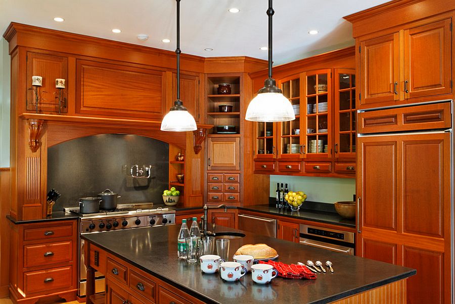 Beautiful kitchen that is all about wood!