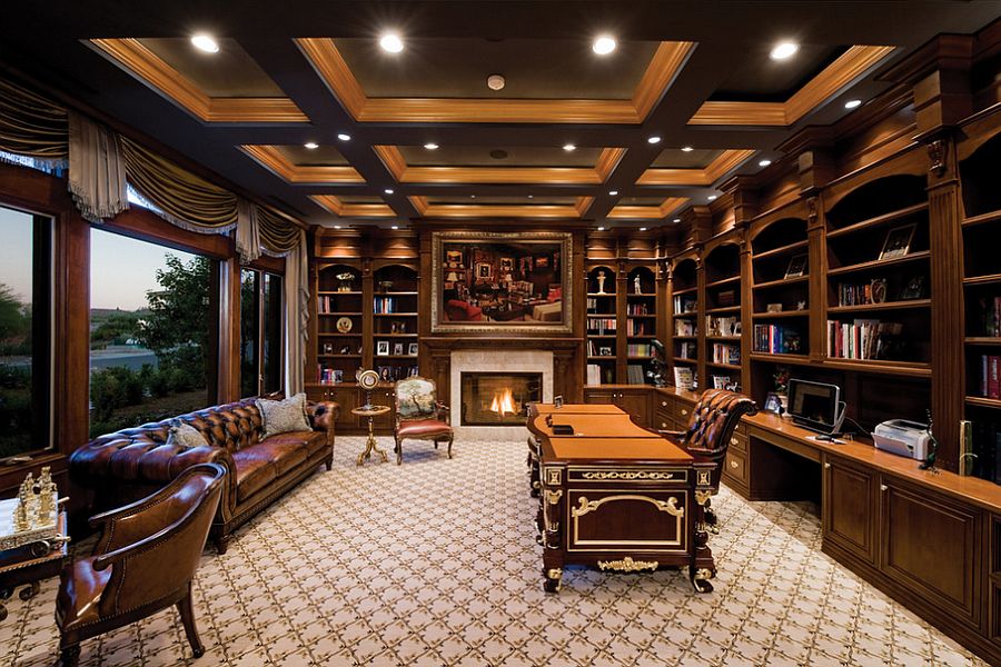 Classic Home Office Room