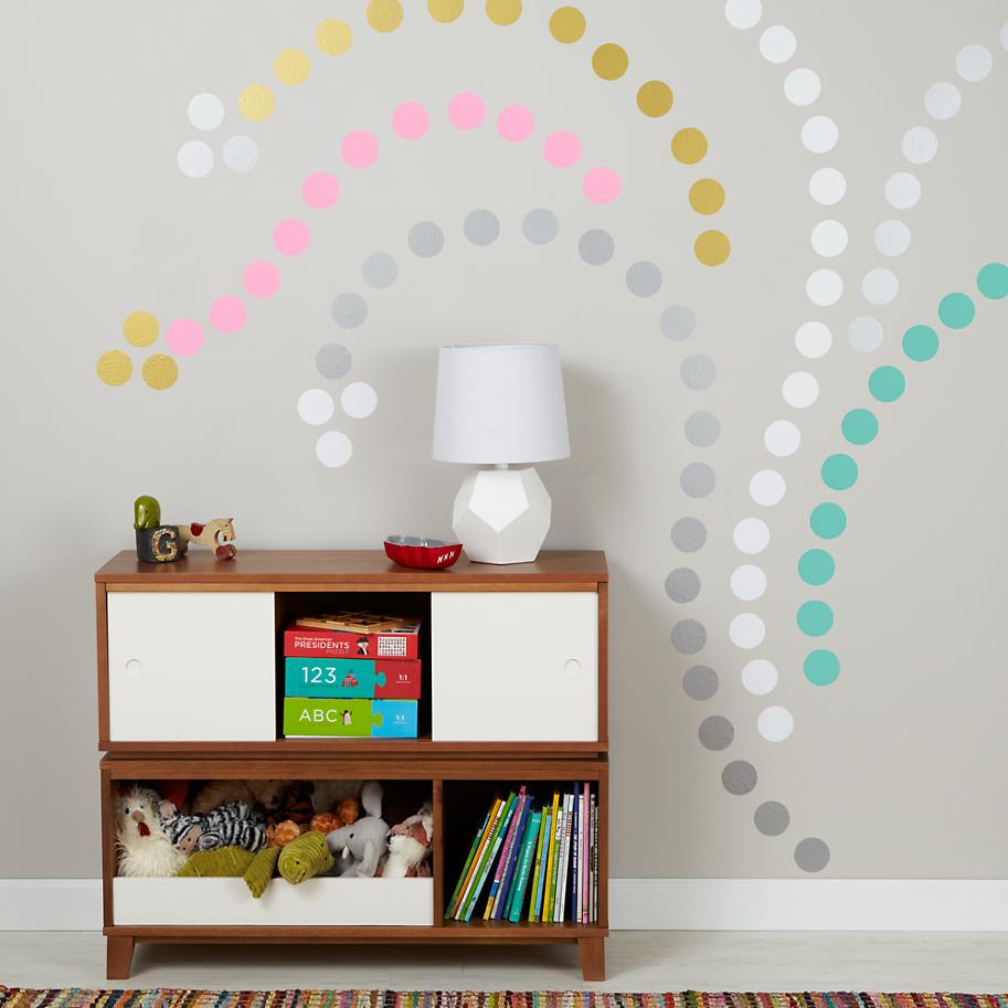 8 Fun and Easy Ways to Use Polka Dot Wall Decals