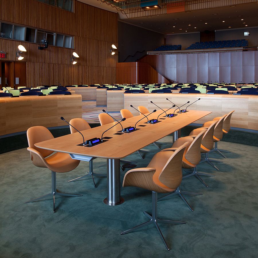 Council Chairs at the U.N. Headquarters in New York