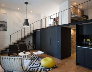 Exquisite Cordoba Flat Goes Industrial Chic with a Contemporary Twist