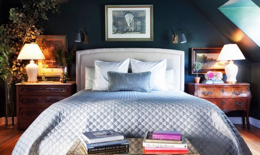With Mismatched Nightstands, How Tall Should Bedside Table Lamp Be