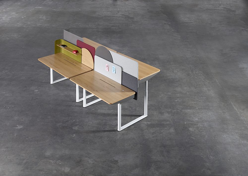 Evoluzione - Height adjustable tables by Tengbom Architects