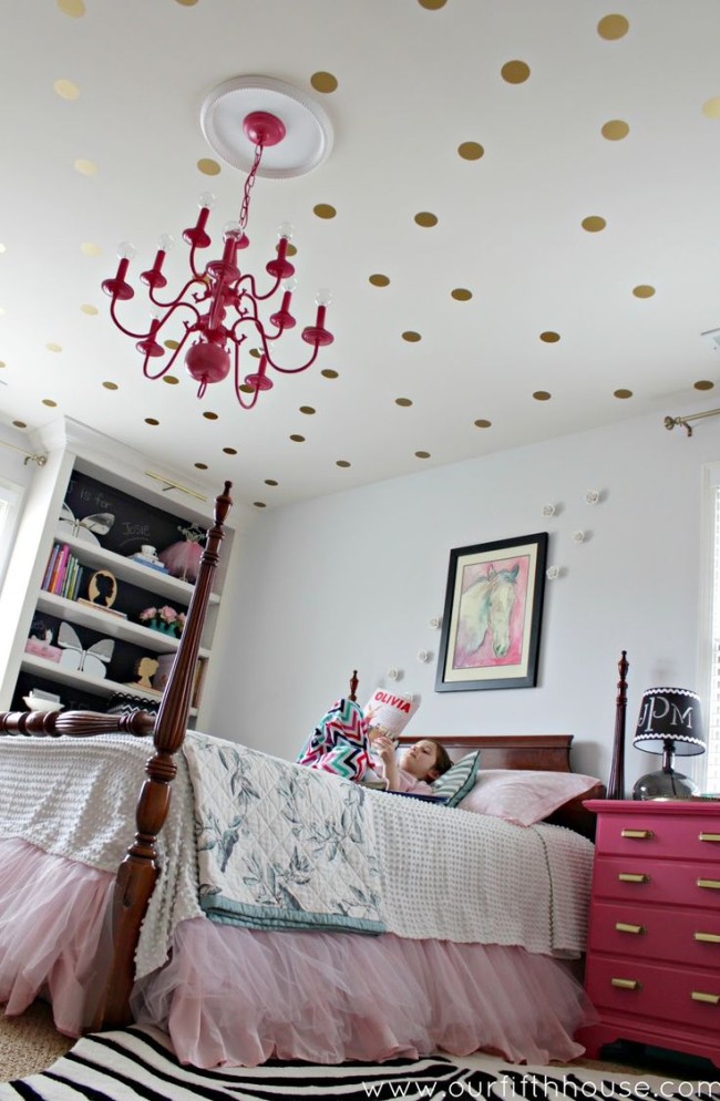 8 Fun and Easy Ways to Use Polka Dot Wall Decals Decoist
