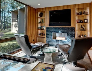 Hot Trend: 40 Gorgeous Ideas for a Sizzling Home Office with Fireplace