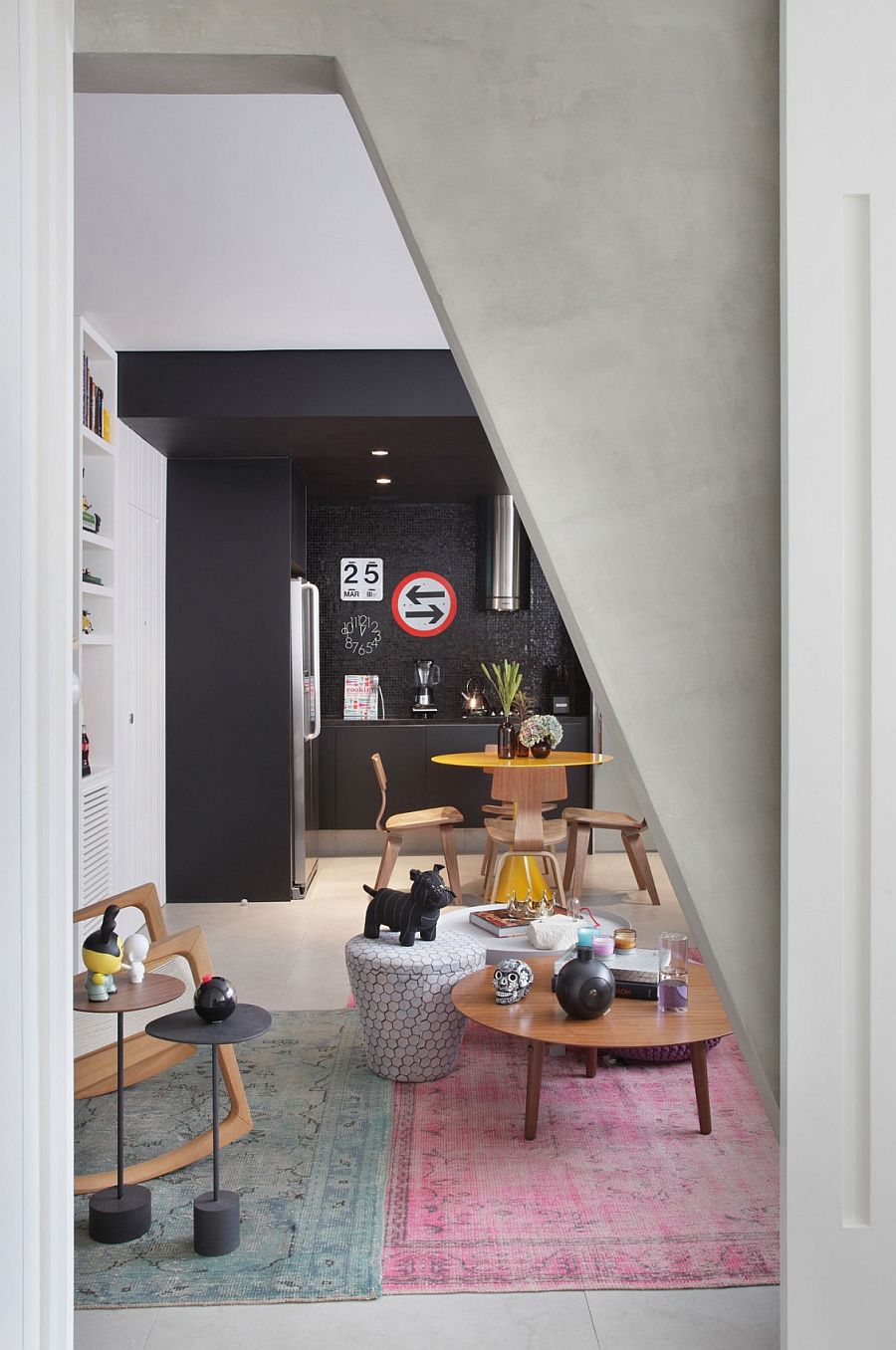 Interesting and playful decor choices shape the VF House