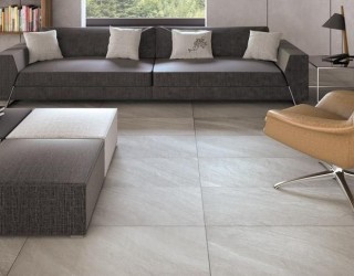 Make a Statement with Large Floor Tiles