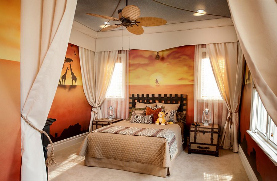 Lion King bedroom design captures the enchanting spirit of Africa