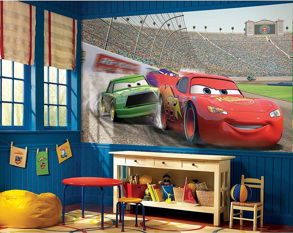 car themed room for toddlers