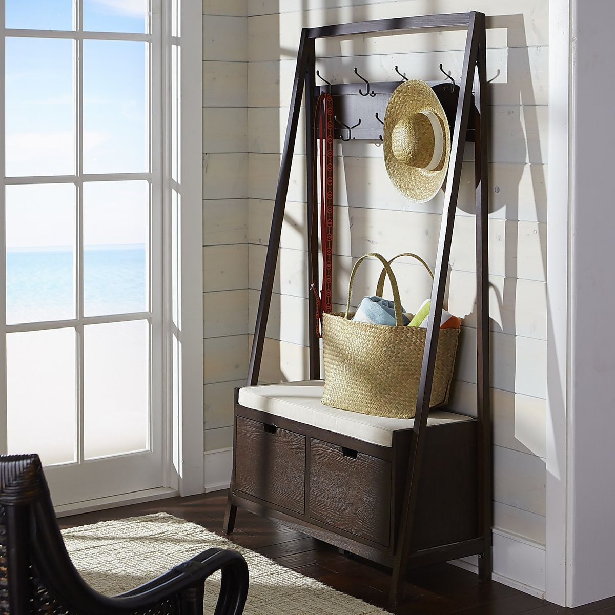 Pier one coat online rack