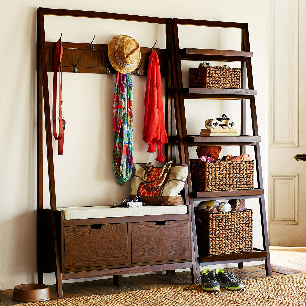 8 Welcoming Entryway Benches That Maximize Storage Space