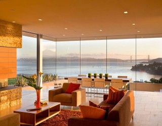 Garay Residence: Magnificent Portal Leads to Dreamy Views of Golden Gate Bridge