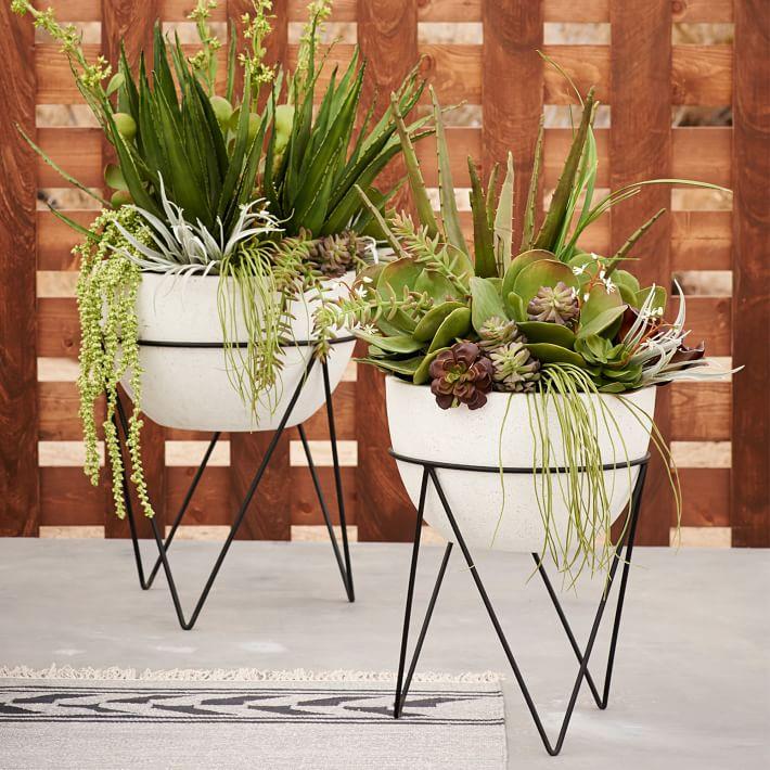 Plant Stand Style with a Modern Twist