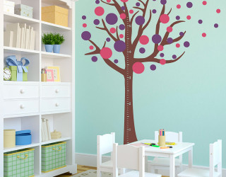 8 Fun and Easy Ways to Use Polka Dot Wall Decals